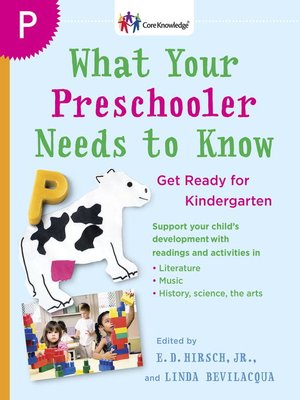 cover image of What Your Preschooler Needs to Know